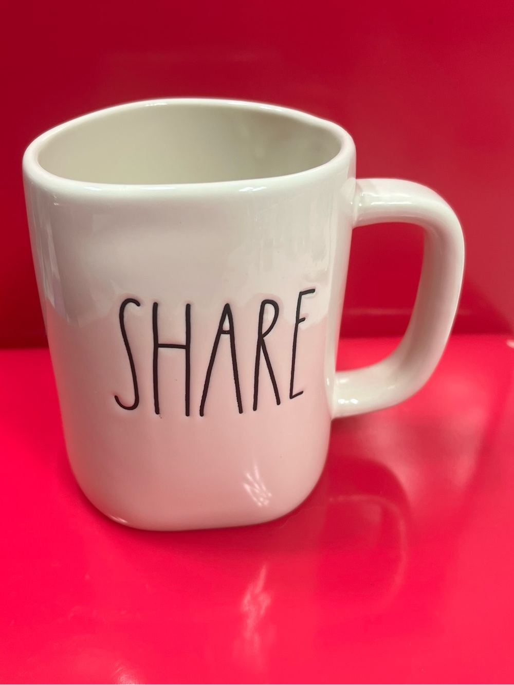 Rae Dunn White SHARE Mug